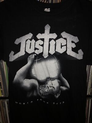 Justice WORLD TOUR '12 Tシャツ ジャスティス justice world tour