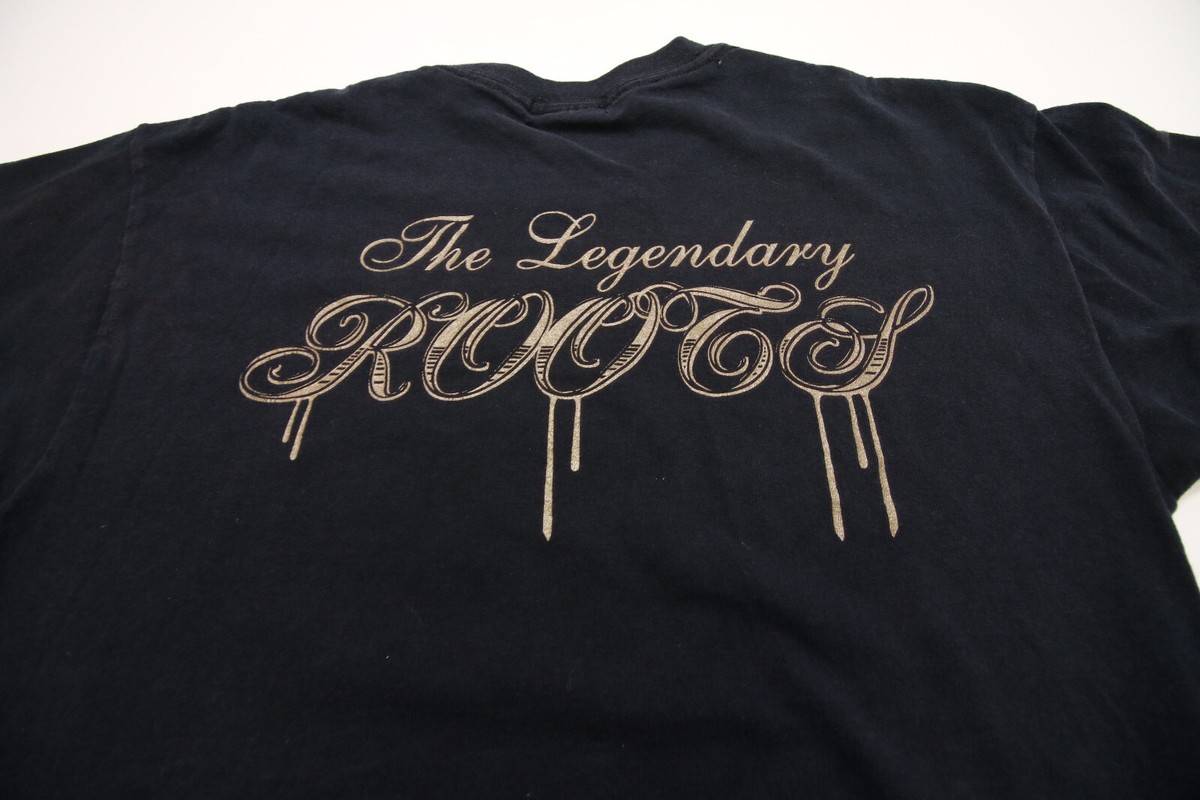 Vintage Okayplayer The Legendary Roots T-Shirt M Plane Hip Hop 90s