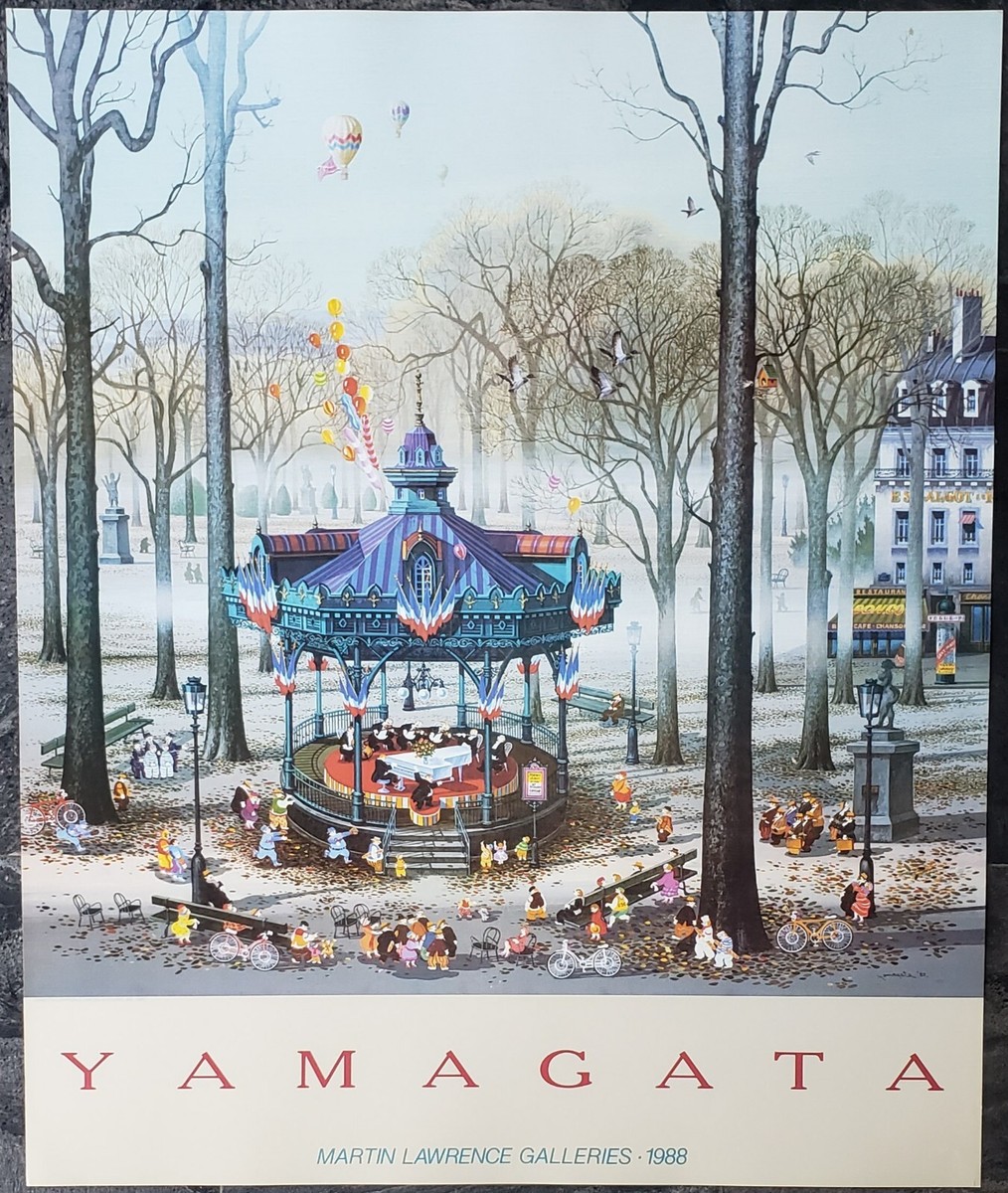 Hiro Yamagata Martin Lawrence Galleries 1988 Original Art