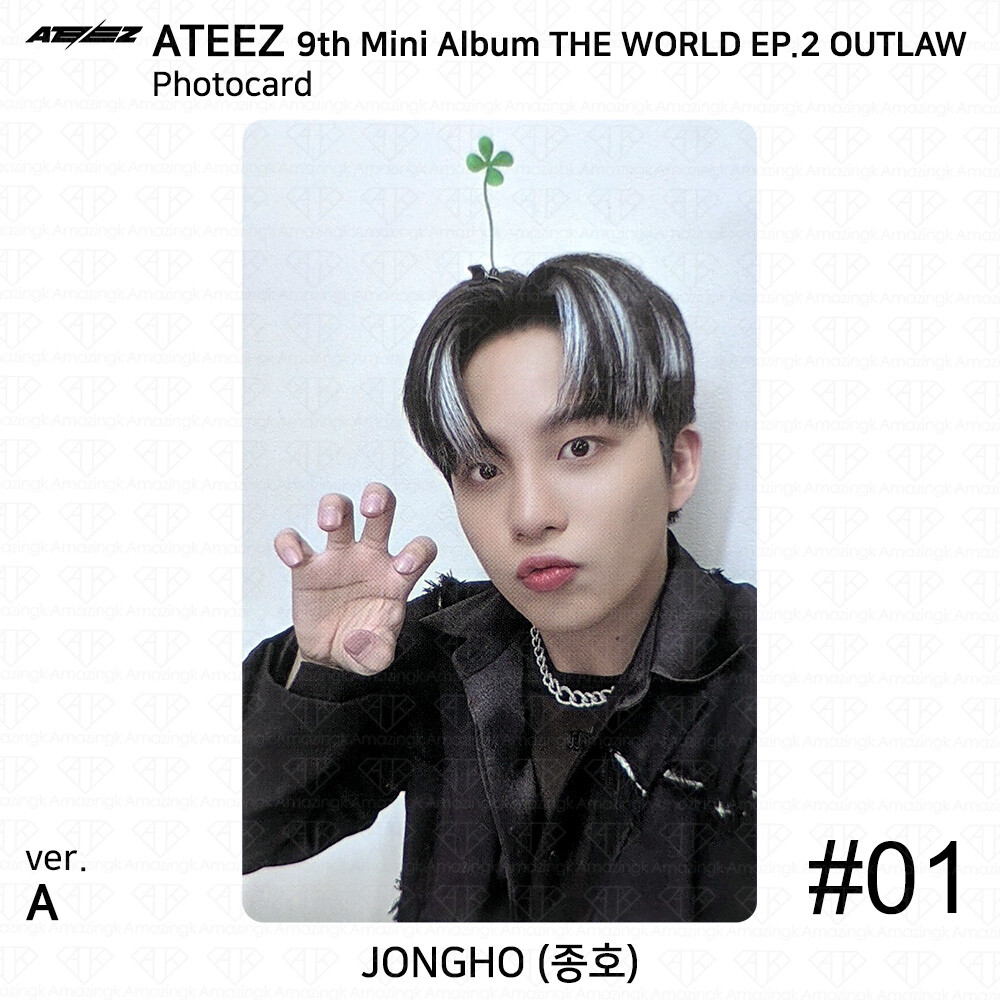 ATEEZ ホンジュン Hongjoong トレカ サノク mini3 ① 【公式通販】