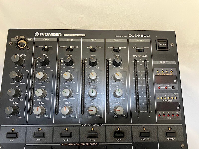 パイオニア DJミキサー DJM-500 整備済み PIONEER pioneer パイオニア