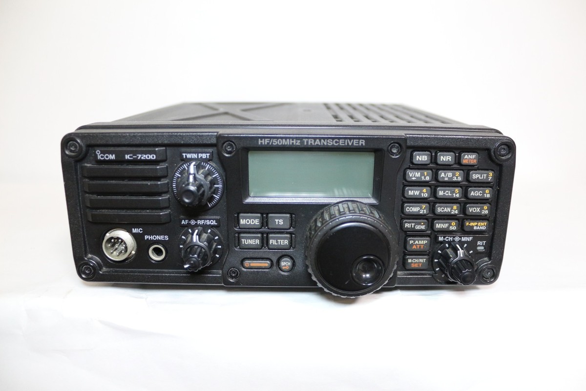 ICOM IC-7200 HF/50MHz All Mode Transceiver Ham Radio Tested #2 | eBay