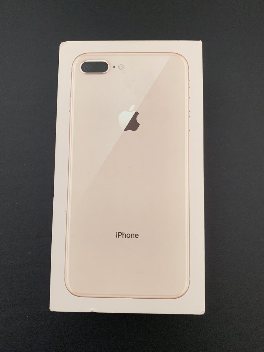iPhone 8 Plus Gold 256 GB EMPTY BOX | eBay