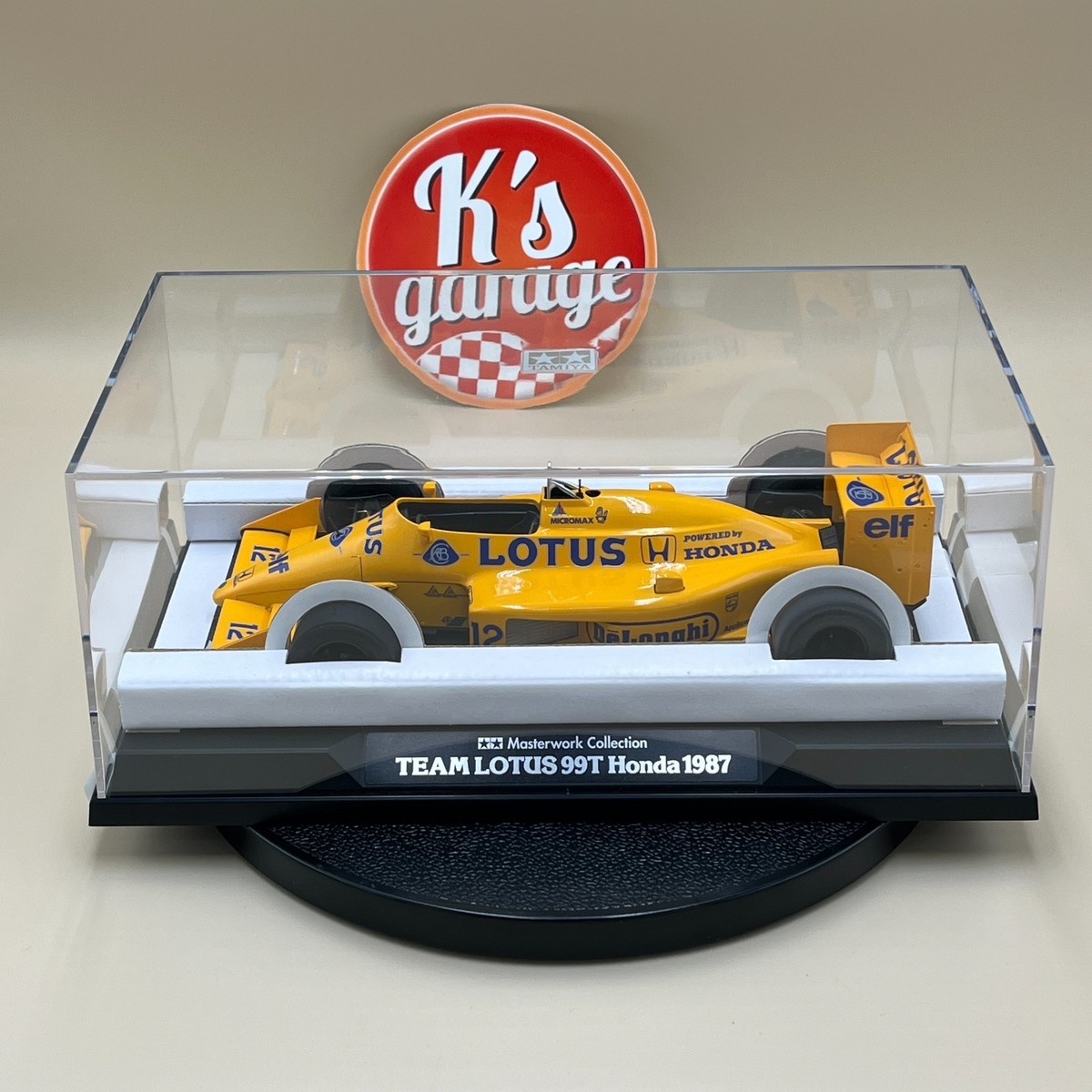 Tamiya 1/20 Team Lotus 99T Honda 1987 Ayrton Senna #12 Masterwork