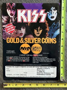 激レア!KISS 1980ポスター♪当時物非売品※※※ジャンク※※※