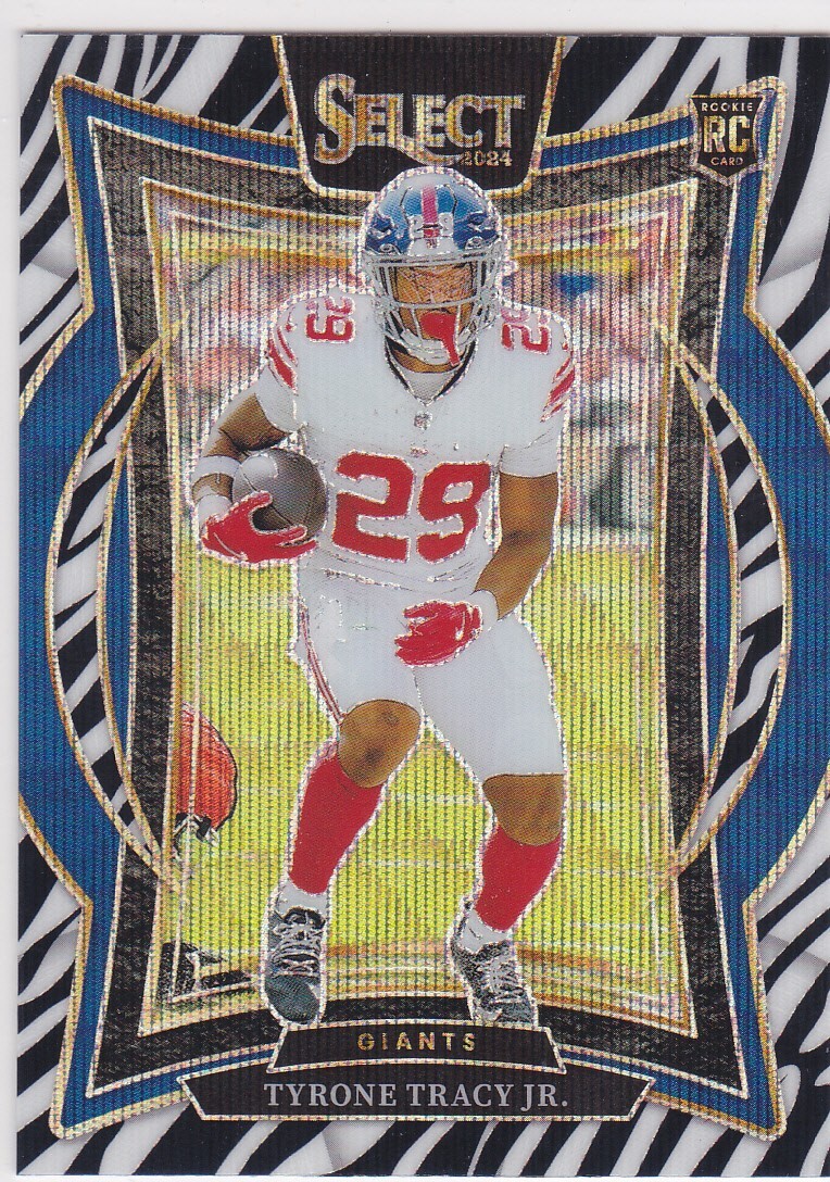 2024 PANINI SELECT TYRONE TRACY JR CONCOURSE LEVEL SP ROOKIE ZEBRA