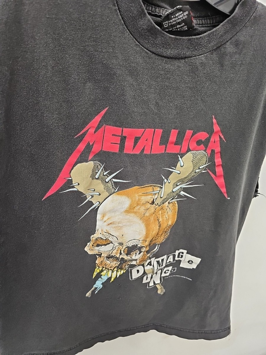 Vintage 90s Metallica Damage Inc Pushead Shirt Tour 1994 Giant Tag