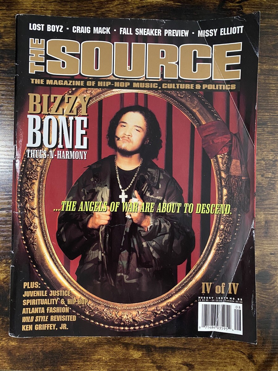 Vintage 1997 The Source Magazine #95 Bizzy Bone Hip Hop