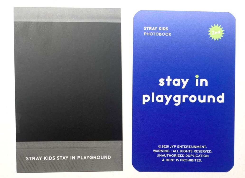 Straykids playground ポラロイド バンチャン Stray Kids BANG CHAN