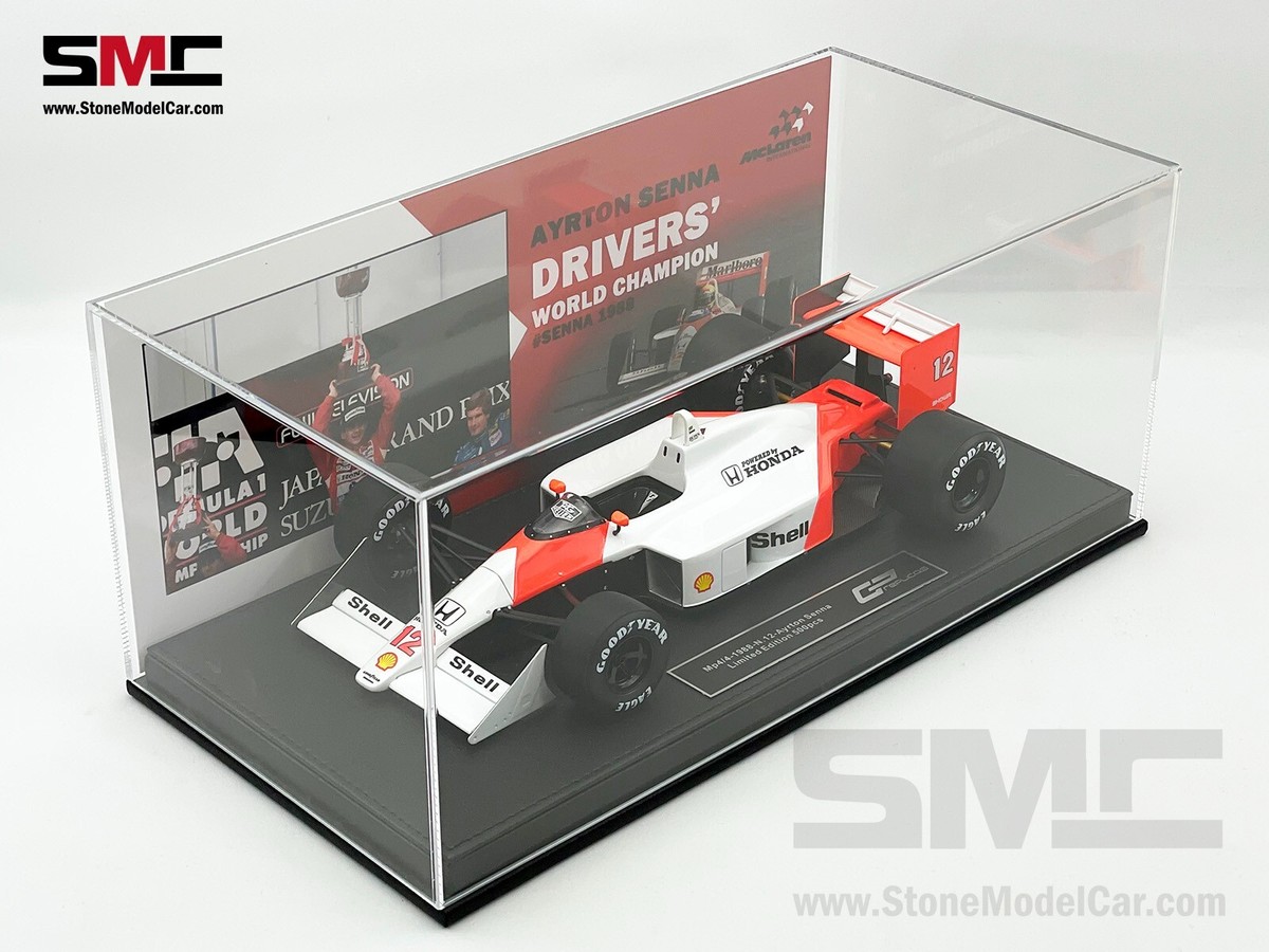 Mclaren MP4/4 #12 Ayrton Senna 1988 F1 World Champion 1:18 GP
