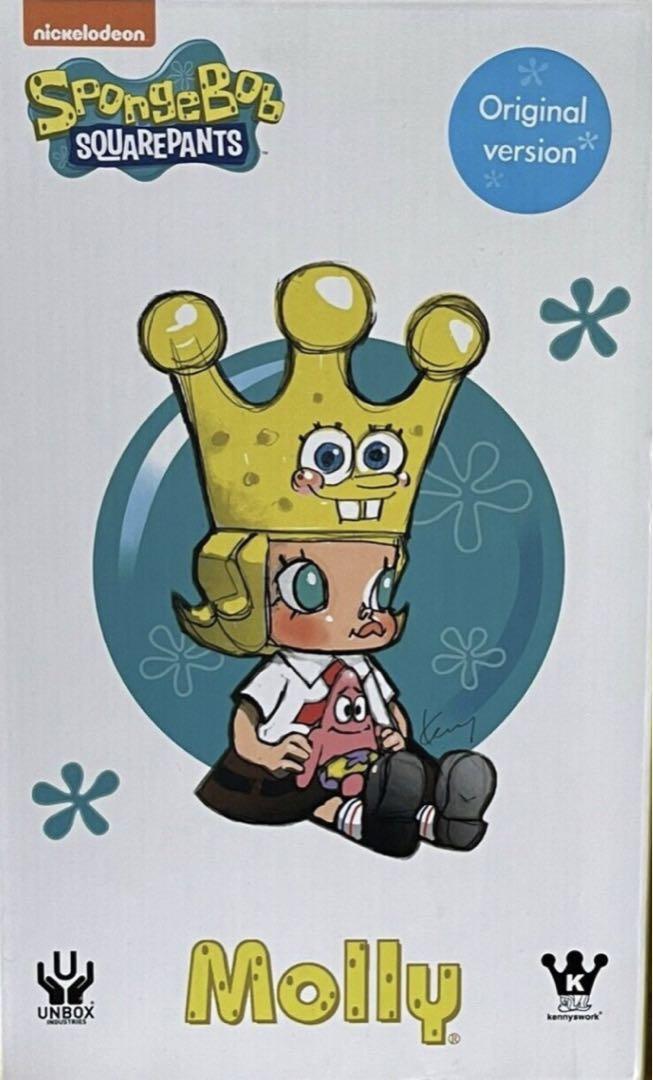限定レア モリー×スポンジボブ kennyswork pop molly ポップ 【公式通販】