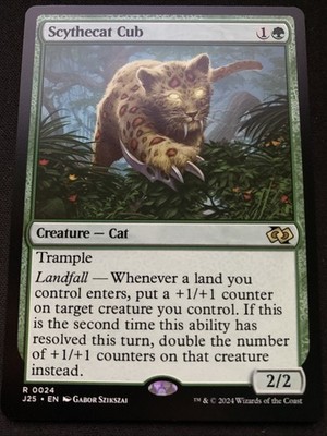 大鎌猫の仔 Scythecat Cub 日英各1枚 MTG 大鎌猫の仔 1枚 85b43ce2