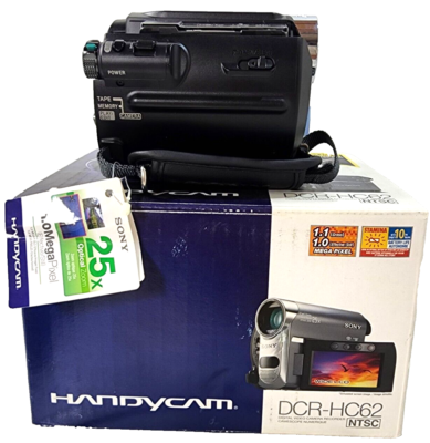 Sony Handycam DCR-HC62 Mini Dv Camera w Nightshot Plus, 200x