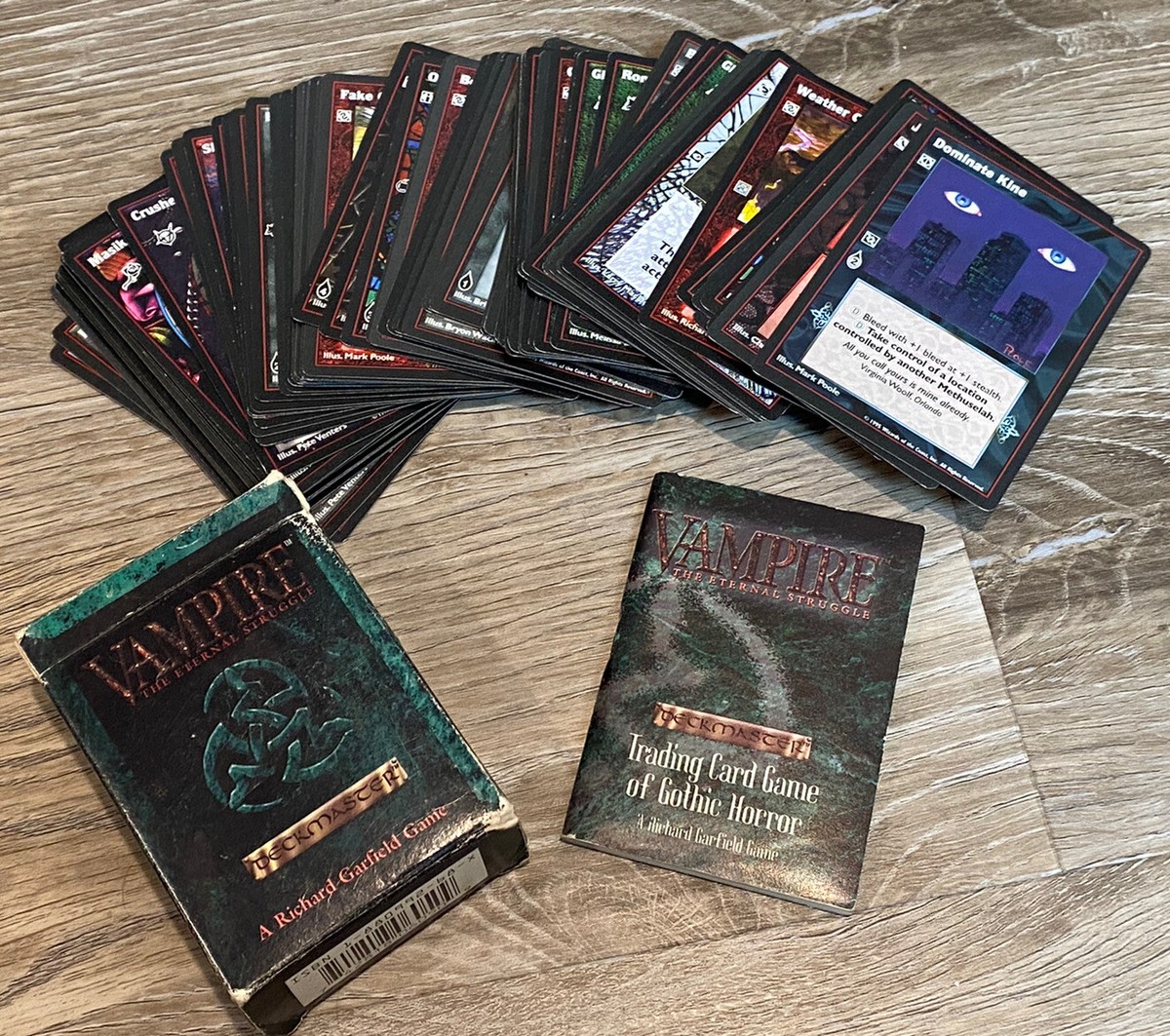 未開封ボックス Vampire the Eternal Struggle 未開封ボックス Vampire