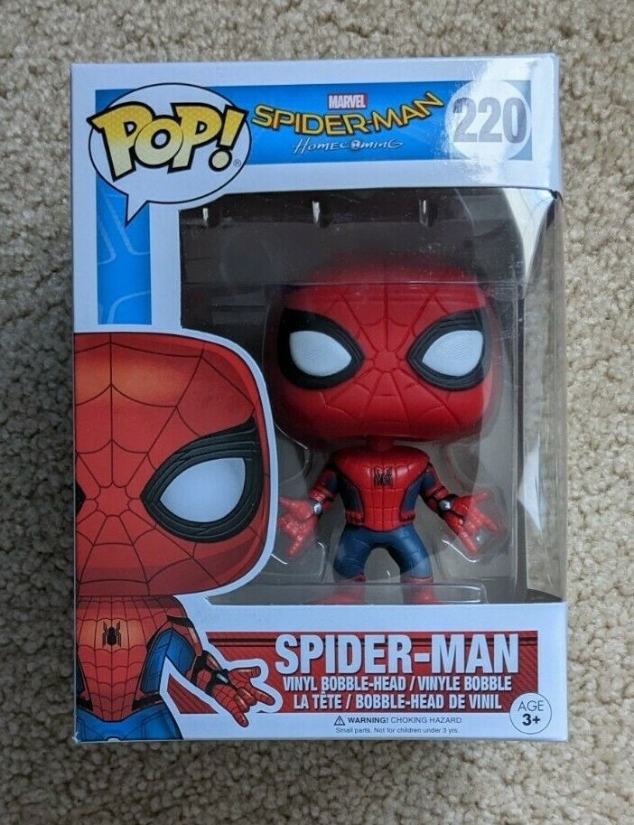 Funko POP 220 468 コスビ ロゴ スパイダーマン ホームカミング Funko
