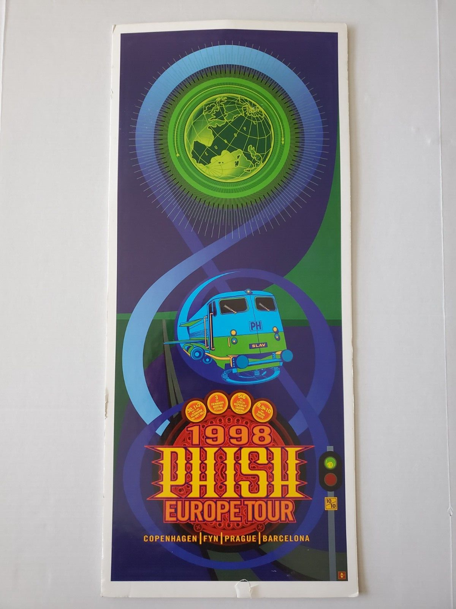 レア PHISH 1998 Fillmore Poster フィッシュ ポスター 【公式通販】