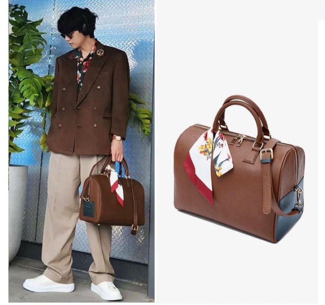 BTS V テテ テヒョン ボストンバッグ テヒョン テテ V ボストンバッグ