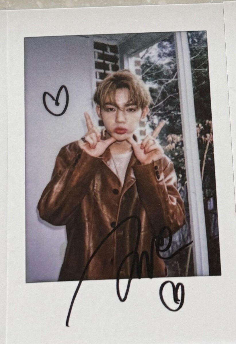 ATEEZ Scawaii 当選者 直筆 サイン チェキ 赤 sカワ RED ATEEZ Scawaii