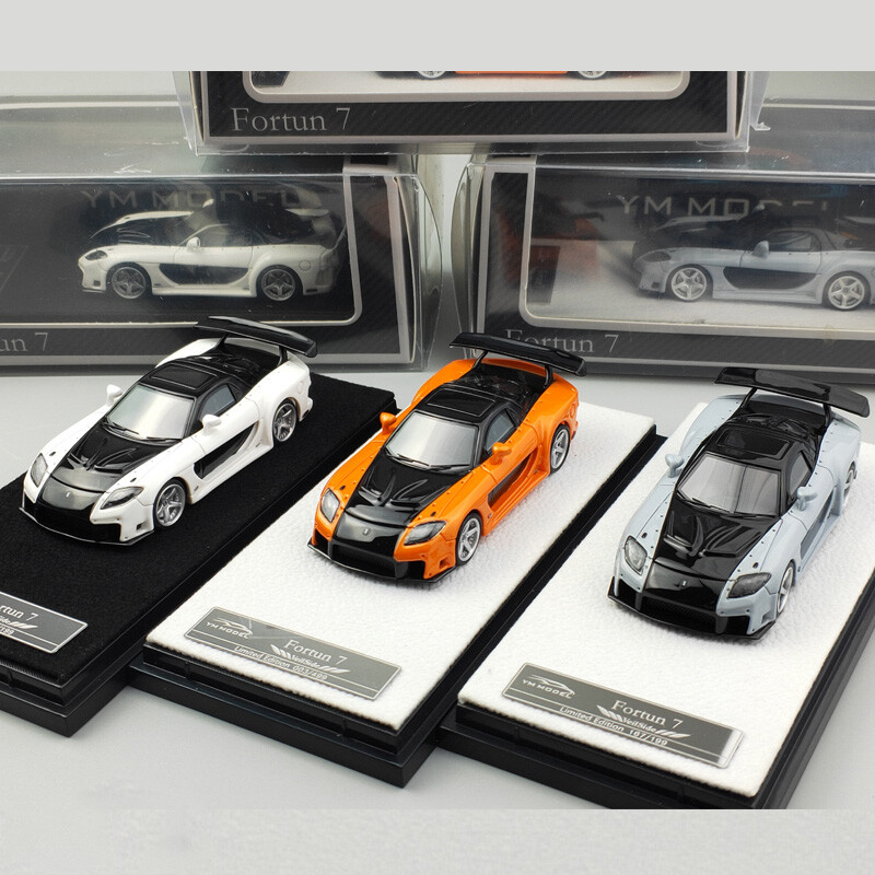 ☆マツダ RX-7 ヴェイルサイド YM Model 1/64 5台セット マツダ RX-