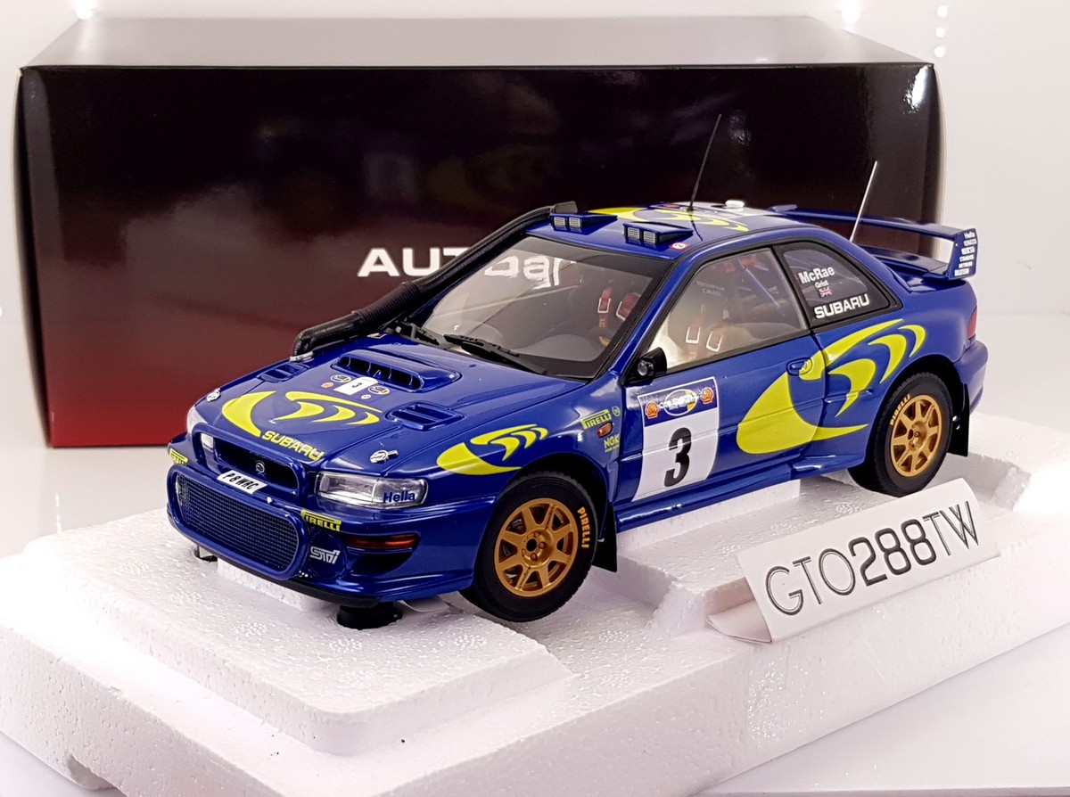 autoart 1/18 スバル インプレッサ 2005 #5 ソルベルグ