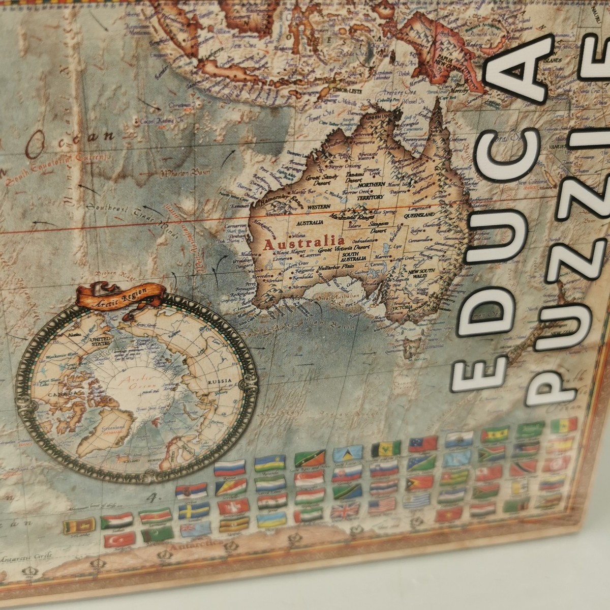 4000ピース ジグソーパズルEduca 世界の行政地図【ピース不足可能性