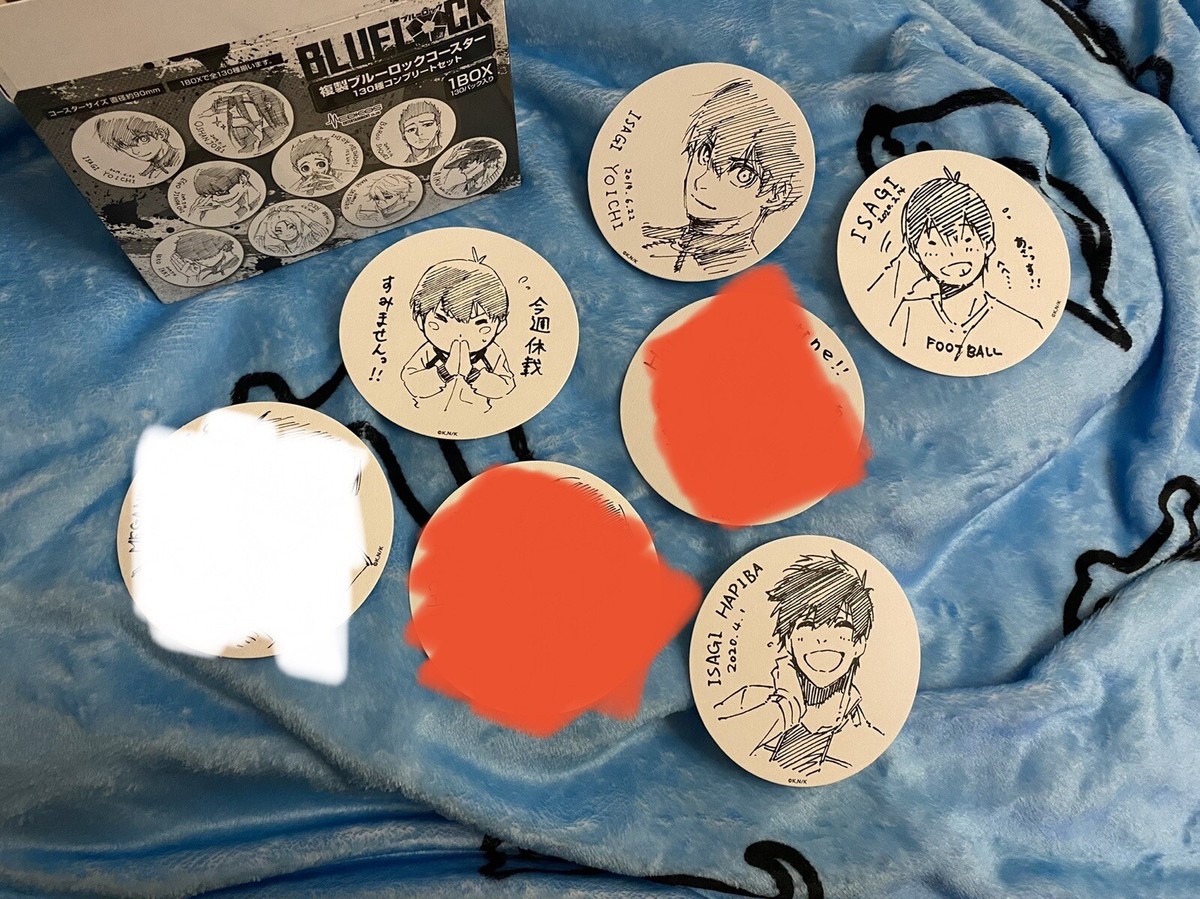 ブルーロック 複製コースター130種コンプリートセット タワレコ原画展