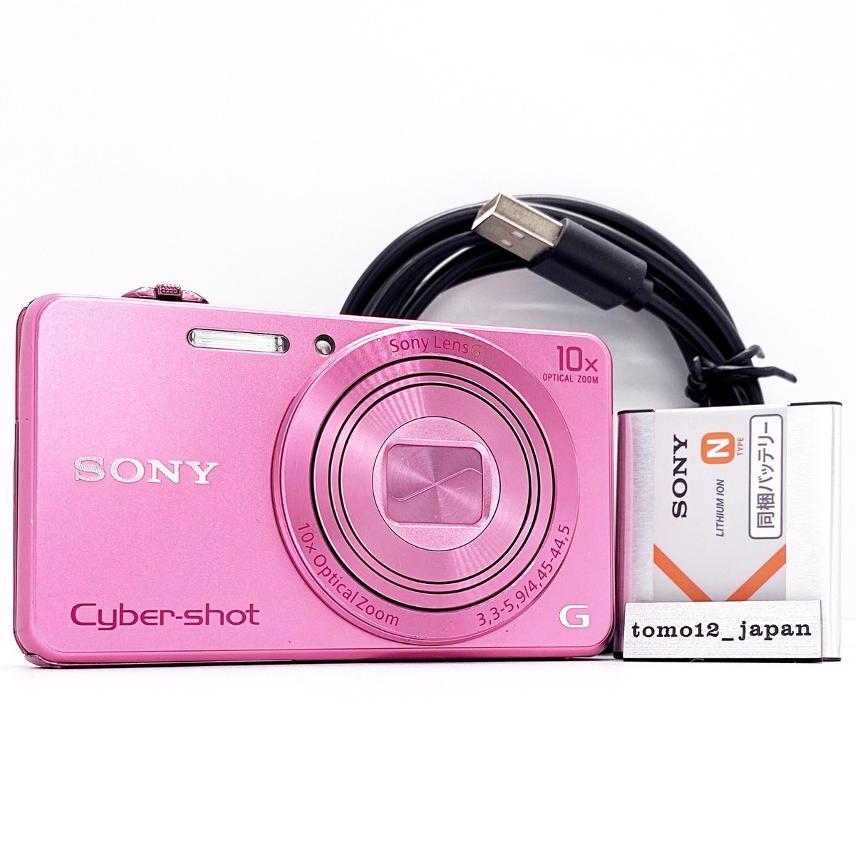 SONY Cybershot DSC-WX220 pink 18.2MP 10x Zoom Digital Camera w