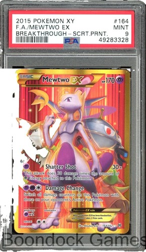PSA9】MミュウツーEX 英語 160/162 PSA9】MミュウツーEX 英語 160/162