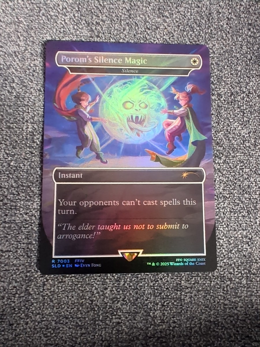 沈黙/silence mtg 旧枠 foil Silence (Retro Frame) | Time Spiral