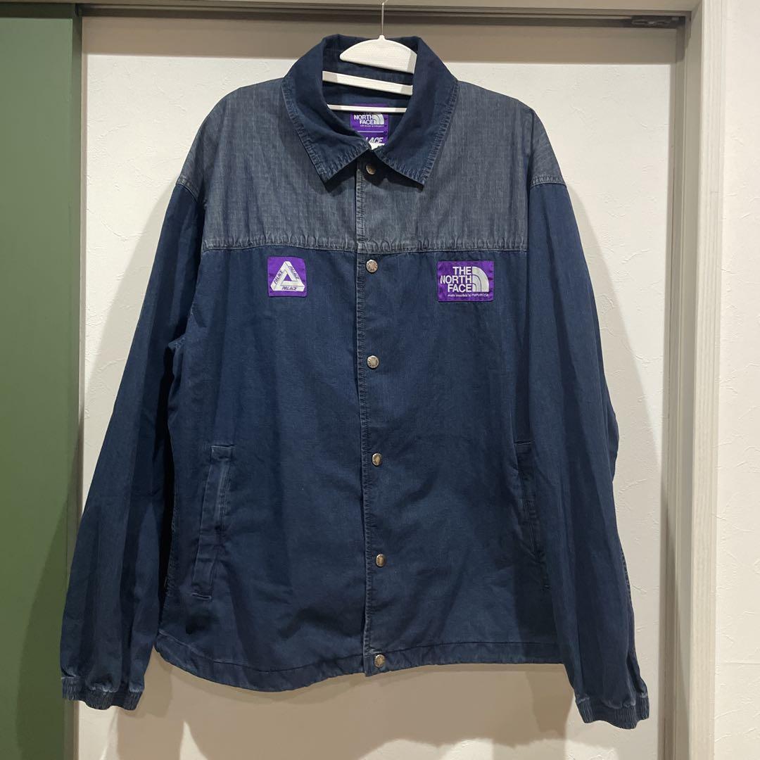 The North Face PURPLE LABEL 21SS PALACE INDIGO COACH JACKET size L