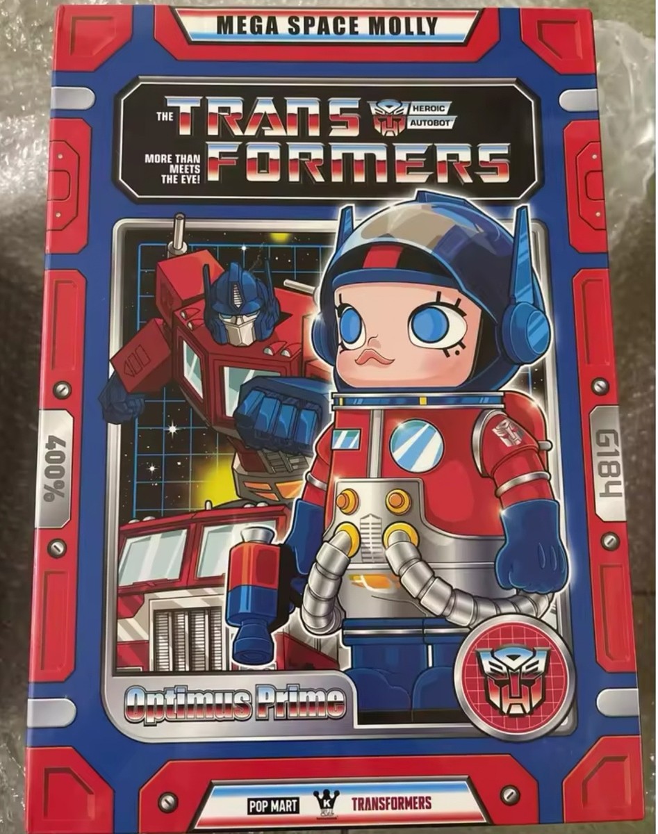 POPMART MEGA SPACE MOLLY 400% OPTIMUS PRIME New Sealed | eBay