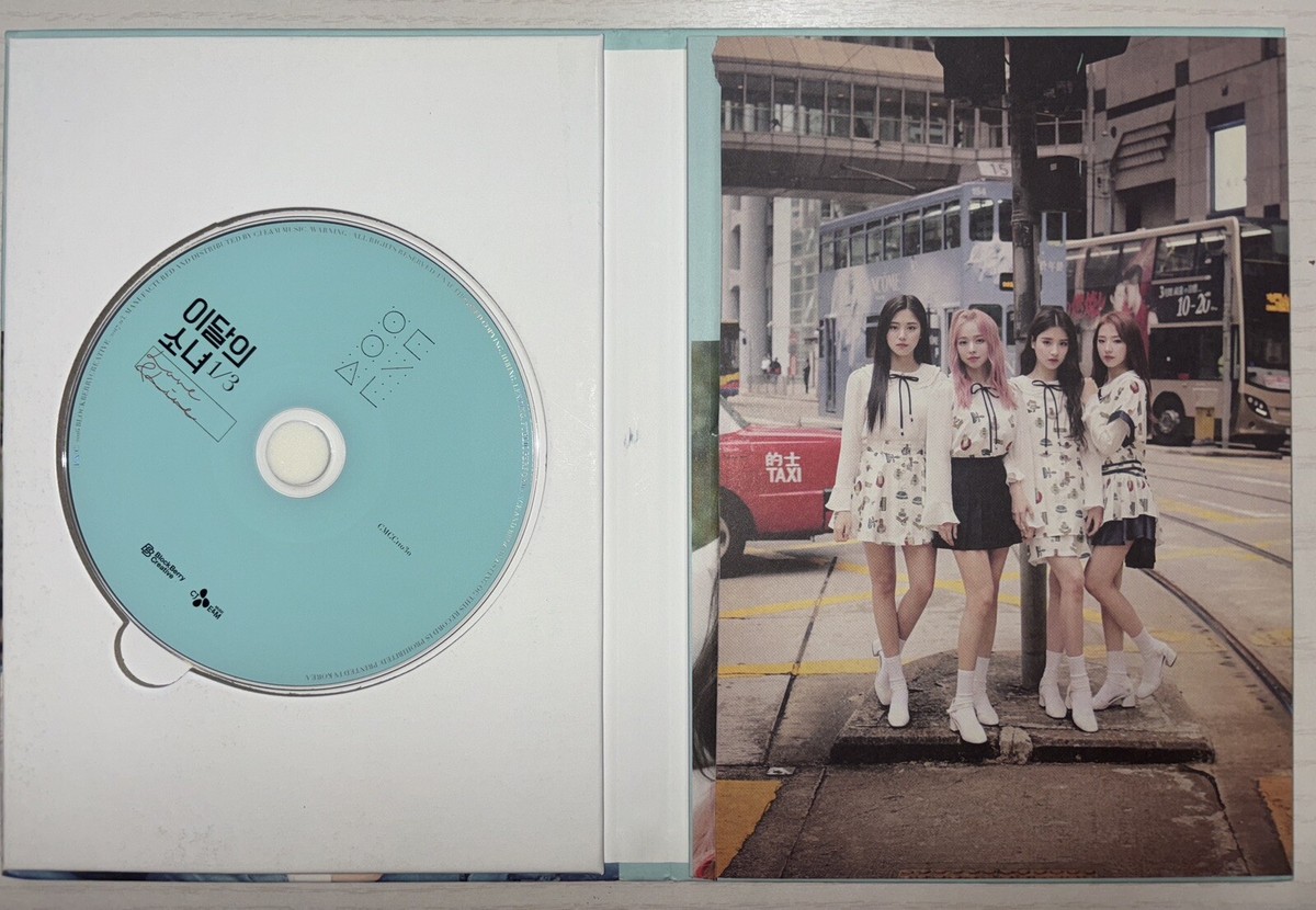 LOONA 1/3 [LOVE & LIVE] Autographed Signed Album Unique Limited