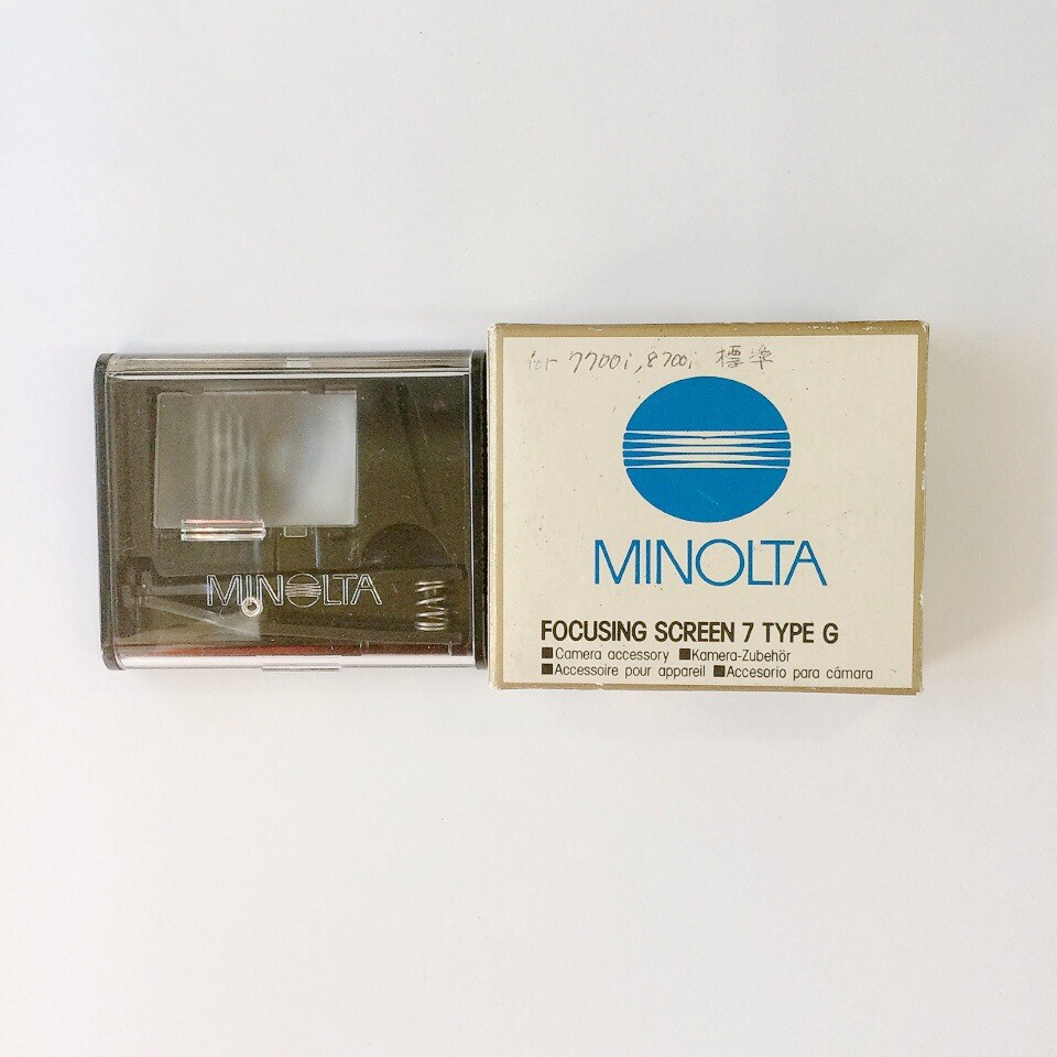 MINOLTA FOCUSING SCREEN 7 TYPE G Full matte standard for α7700i