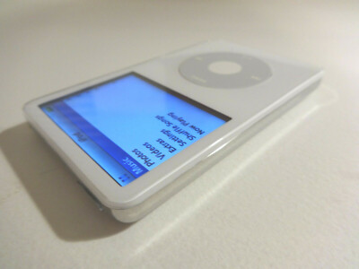 APPLE iPOD CLASSIC 5TH GEN. WHITE 30GBNEW BATTERY | eBay
