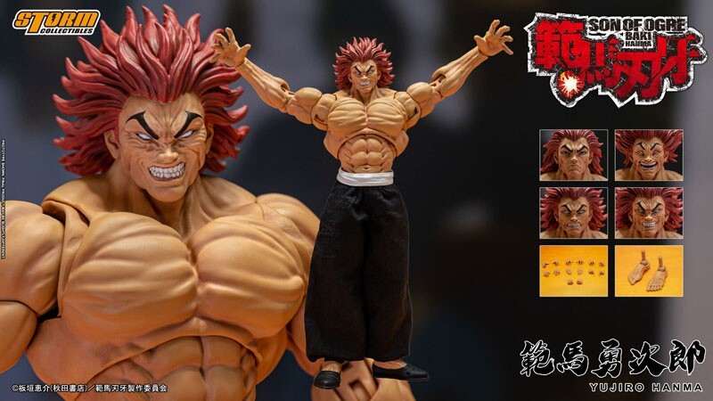 Storm Collectibles SON OF OGRE HANMA BAKI Figure HANMA YUJIRO