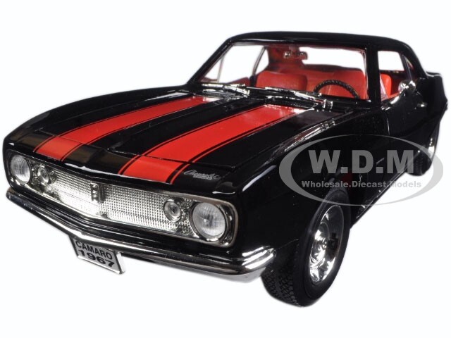 1967 CHEVROLET CAMARO Z/28 BLACK 1/18 DIECAST MODEL BY ROAD