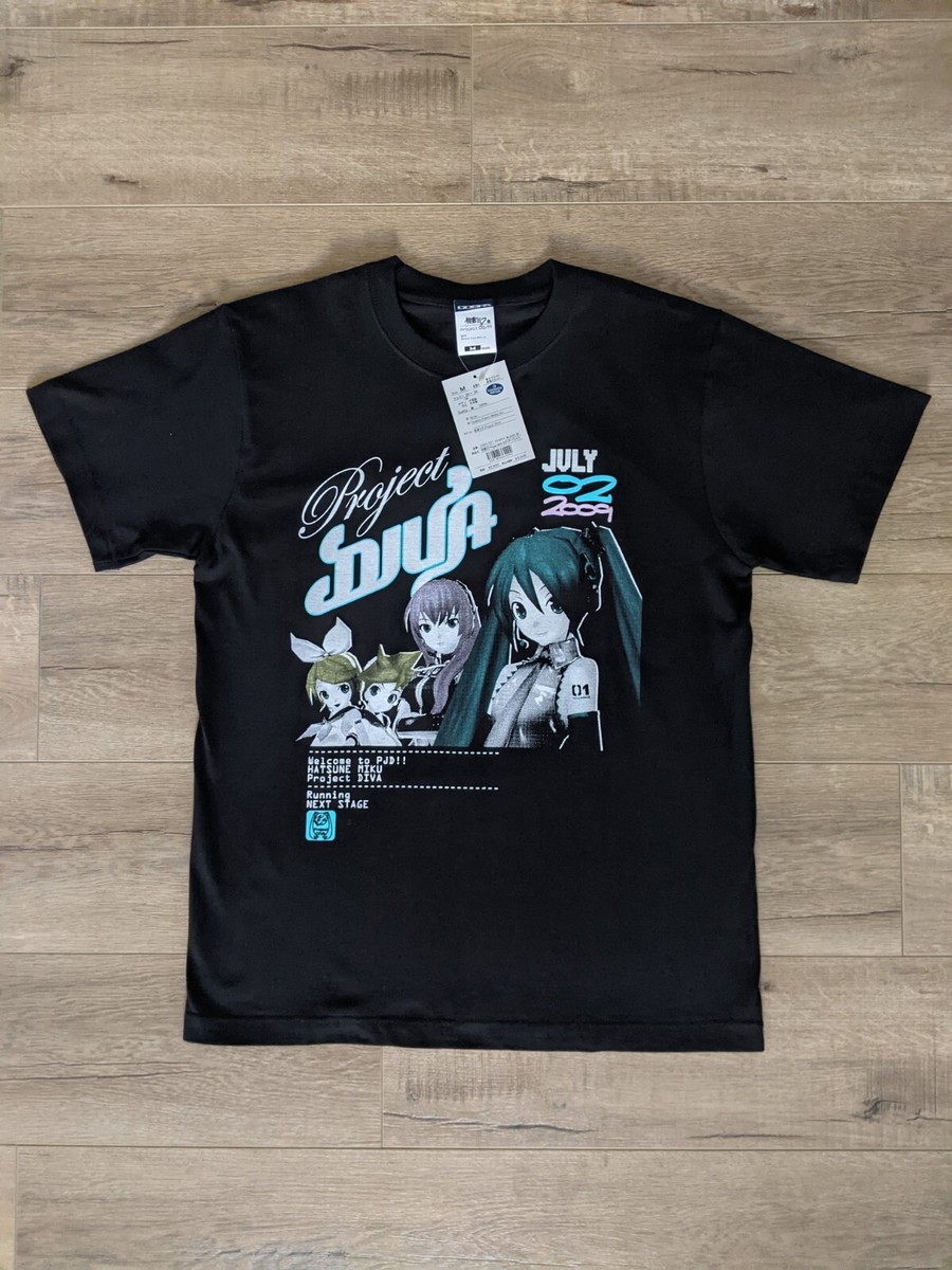 Project Diva Hatsune Miku 2009 T Shirt Size M Vintage COSPA | eBay