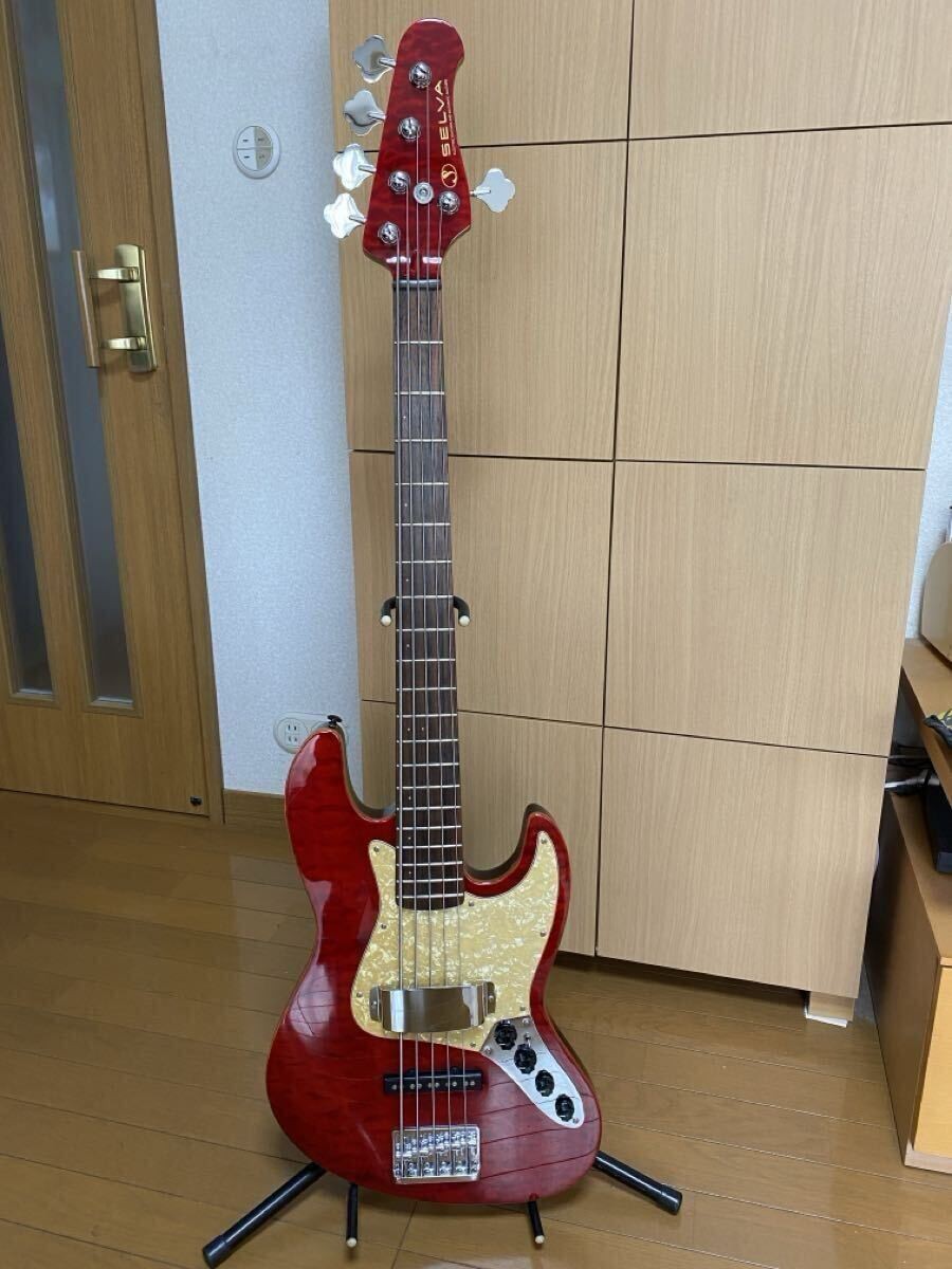 Selva / アクティブジャズベース SAJB-680 Electric Bass Guitar SELVA