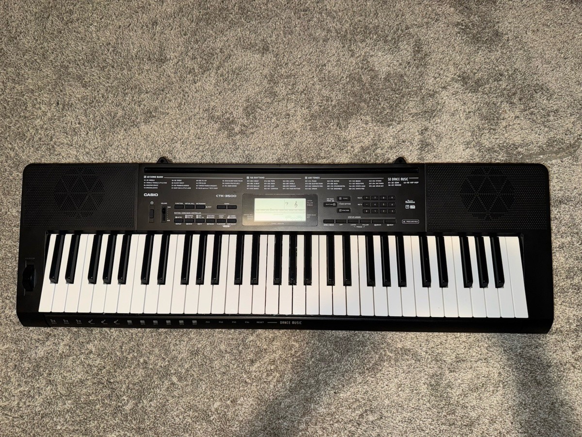 CASIO CTK-3500 電子キーボード 折りたたみスタンド付き CASIO
