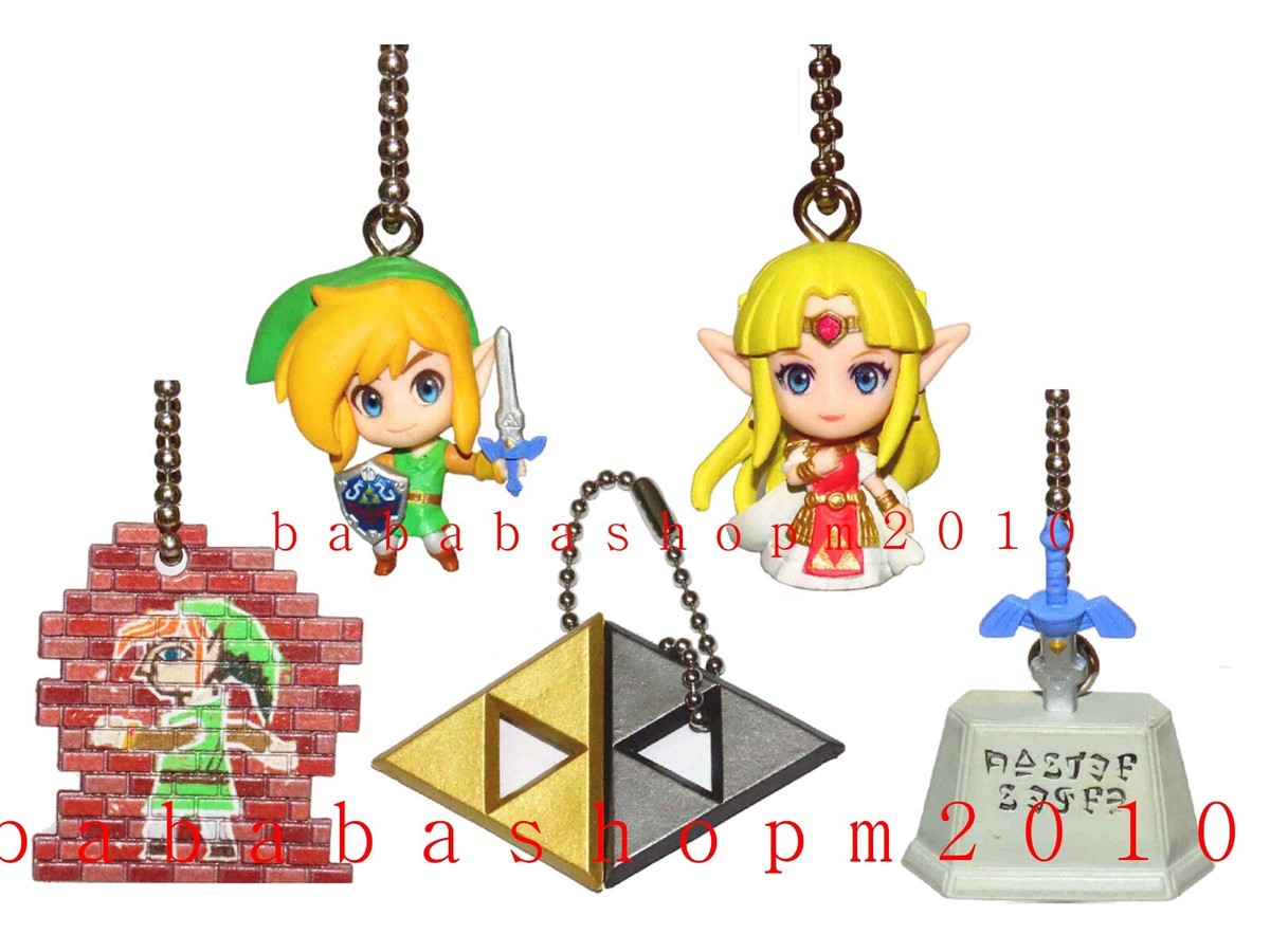 Bandai Zelda keychain gashapon figure A Link Between Worlds (full