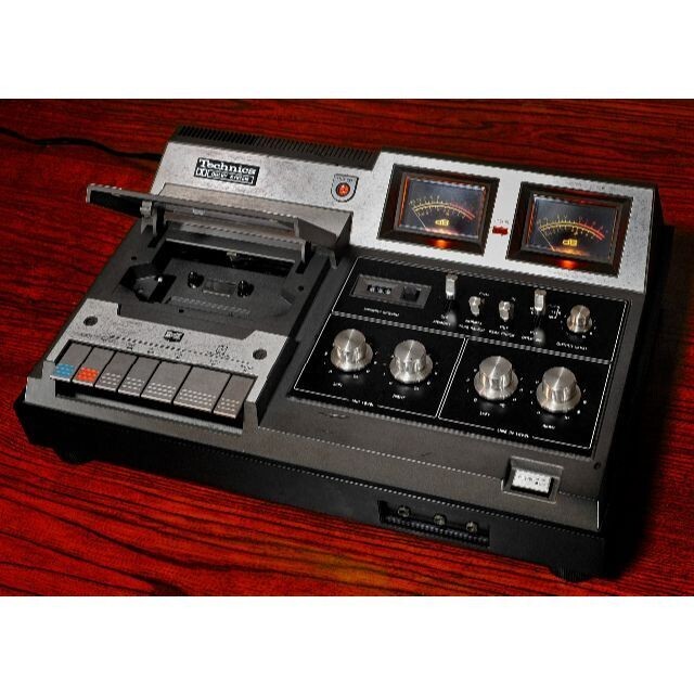 Technics RS-640U STEREO CASSETTE DACK Tape Deck Vintage Analog