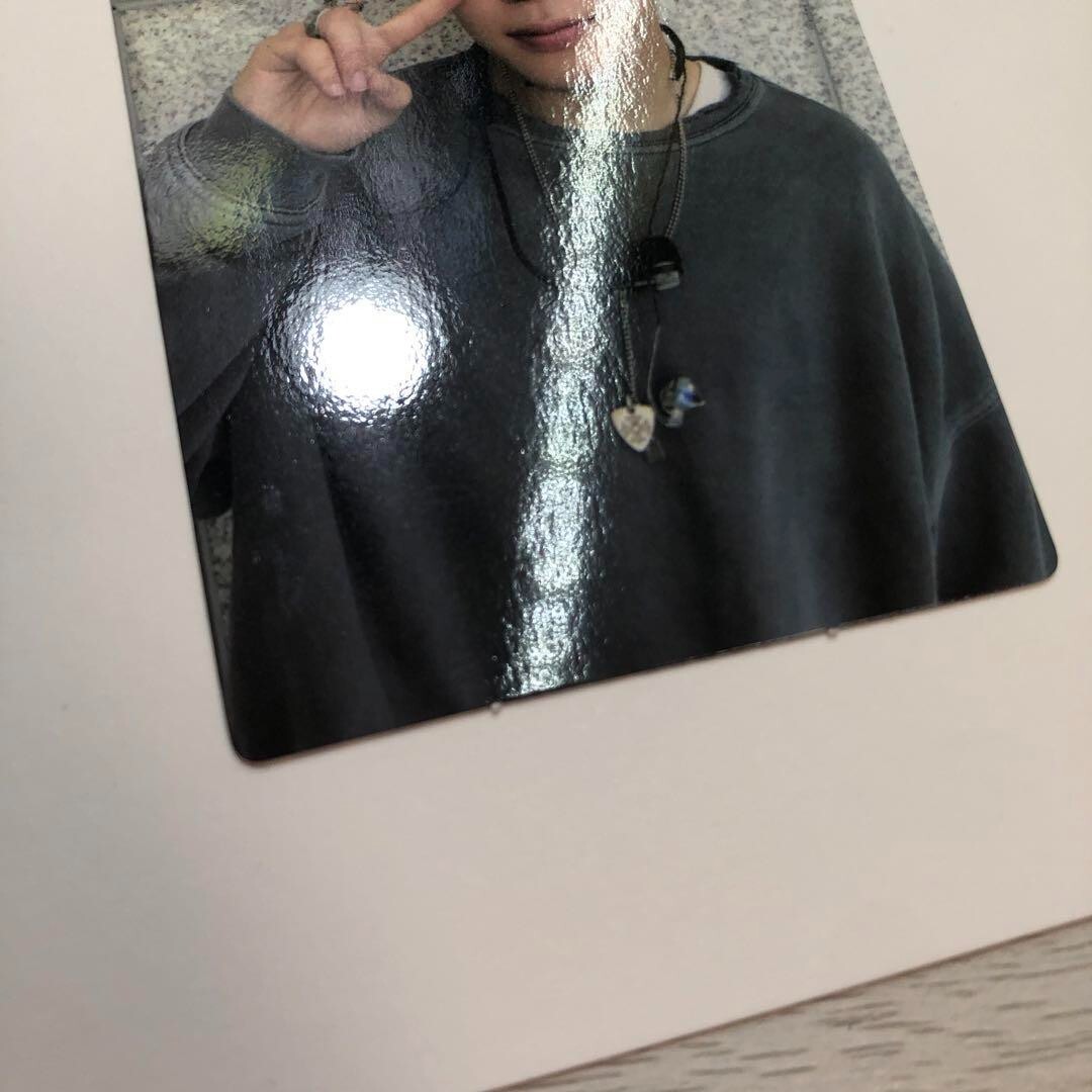 BTS JIMIN MEMORIES OF 2017 Official Photocard with mount Blu-ray