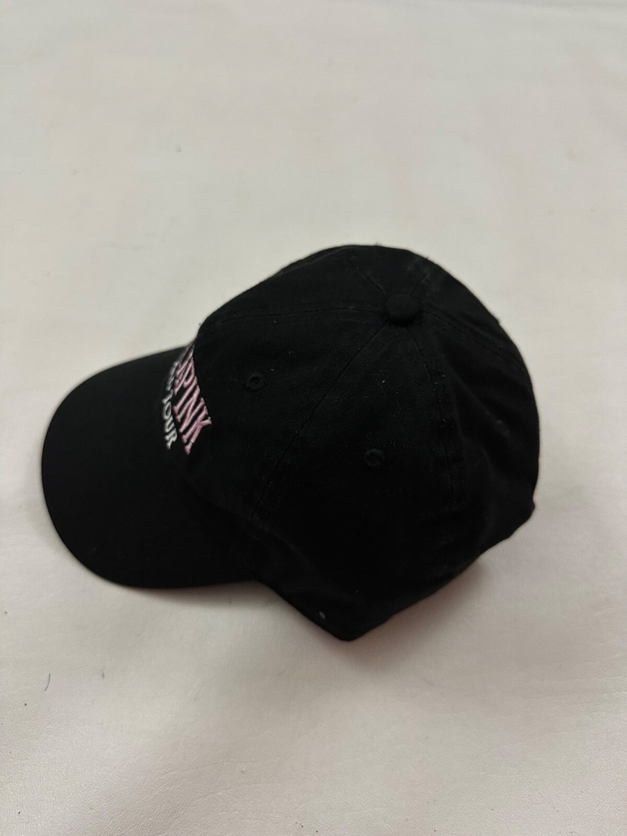 Blackpink World Tour Graphic Adjustable Black Baseball Hat One