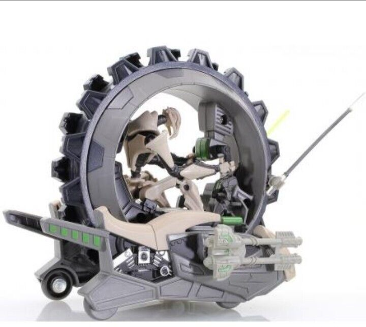 Hasbro Star Wars Clone Wars General Grievous And Attack Cycle