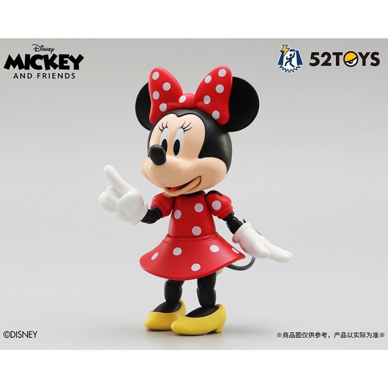 52Toys 3.75 Inch Series Mickey and Friends Minnie Mouse Action