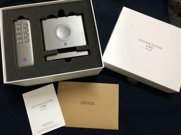 BTS JUNGKOOK Mikrokosmos Mood Lamp ARTIST MADE COLLECTION Limited