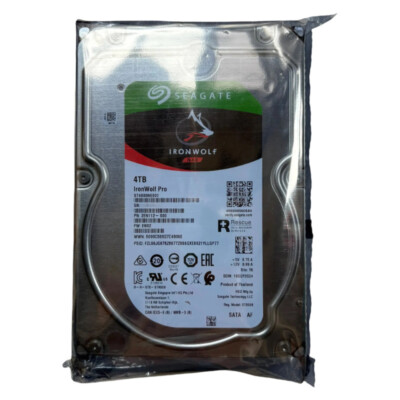 Seagate 4TB ST4000NE001 IronWolf SATA PRO NAS 7200RPM 256 MB 3.5