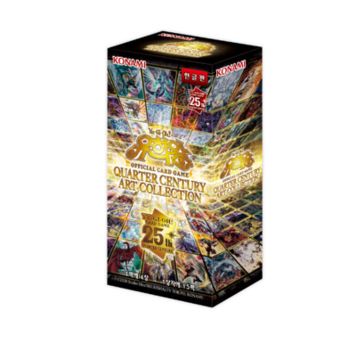 遊戯王 QUARTER CENTURY ART COLLECTION 3BOX 遊戯王 QUARTER CENTURY