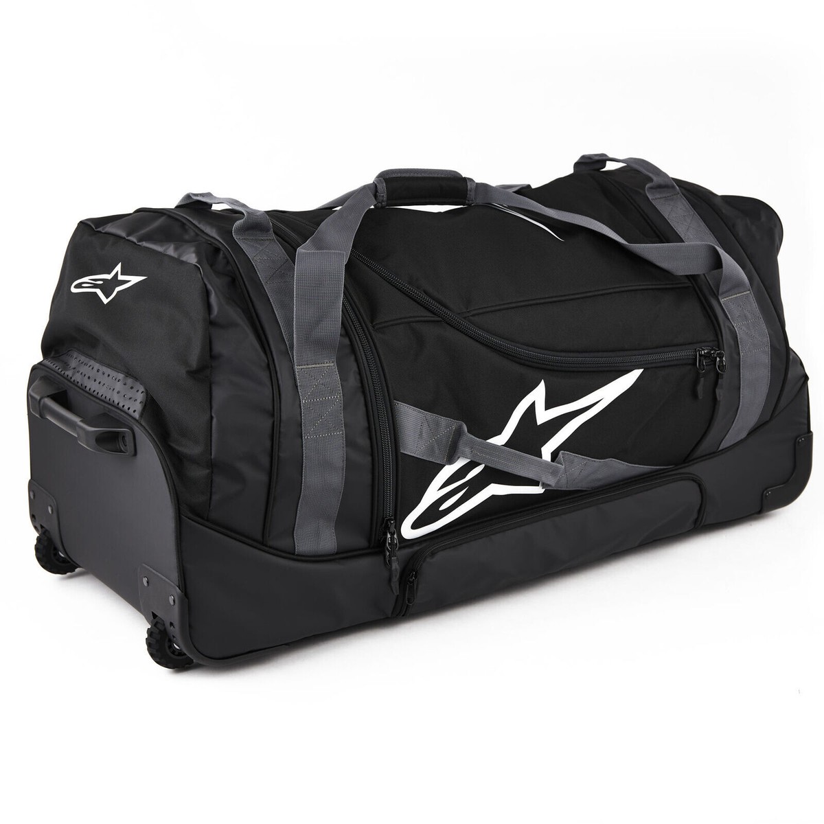 NEW ALPINESTARS KOMODO WHEELED KIT GEAR BAG BLACK ENDURO TRAVEL