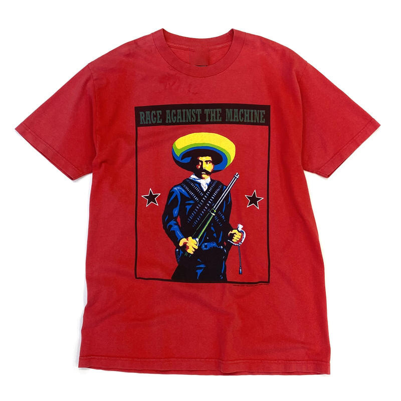 Zapata - Rage Against The Machine Shirt Classic Red Unisex S-5XL